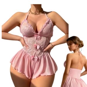 Rose Petal Lace babydoll